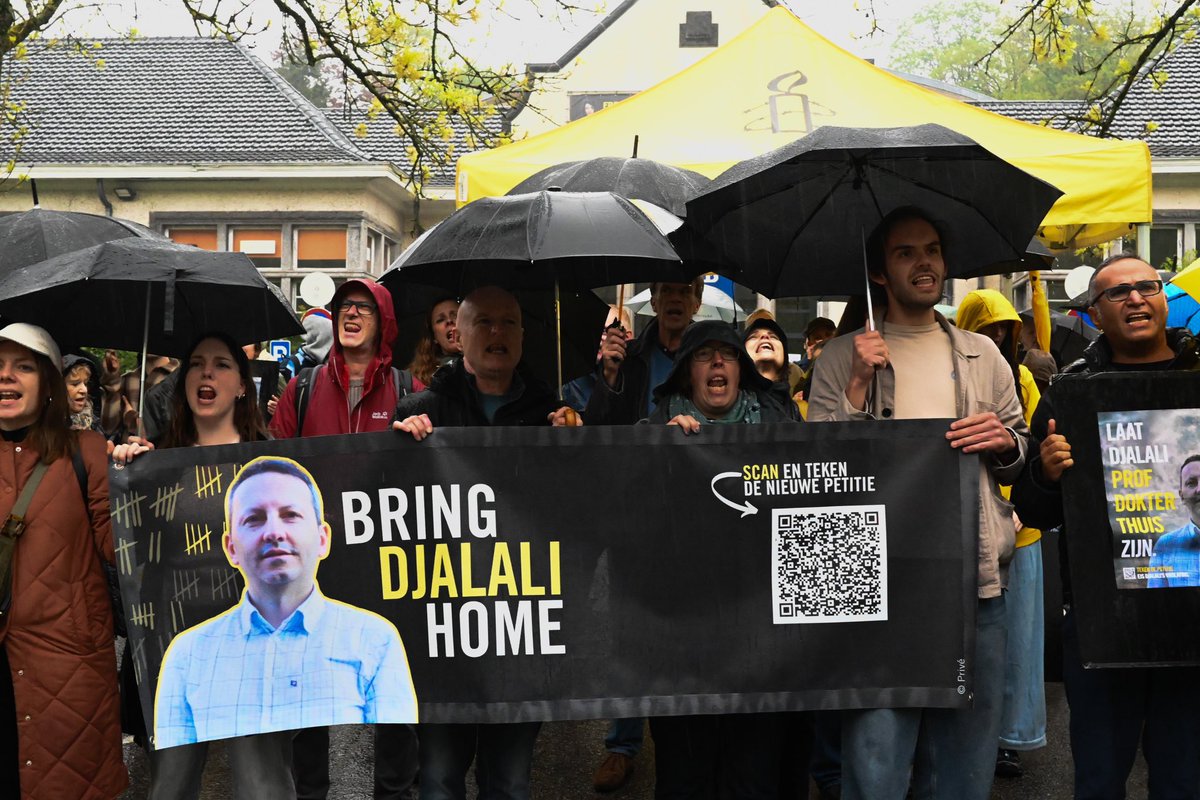 DeGraeveWies's tweet image. Today marks 9 years since #AhmadrezaDjalali was arrested in #Iran. “I am at my breaking point” he himself says from Evin prison. @amnestyvl reiterates the call to Swedish, Belgian and European authorities to increase efforts to secure the release of Ahmadreza. #FreeDjalali