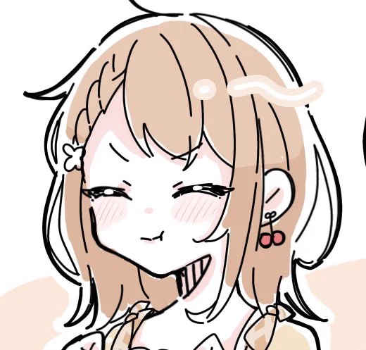 今まで描いてきたみのりちゃんほぼお目目閉じててかわいいので共有 