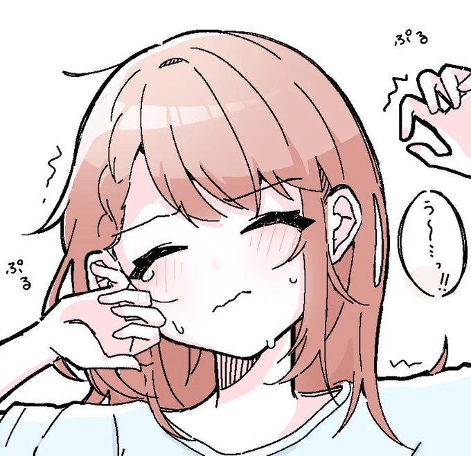 今まで描いてきたみのりちゃんほぼお目目閉じててかわいいので共有 