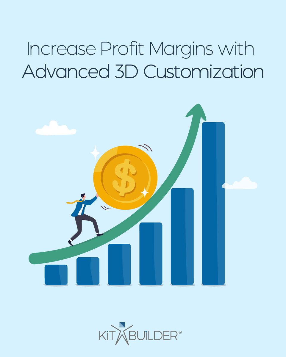 3DKitBuilder's tweet image. Want to sell more, charge more, and waste less?
#Customizable products help you do all three. Learn how #KitBuilder’s #3D #customization tools can help your business grow and improve margins at the same time.
🚀 
kitbuilder.com/increase-profi…
