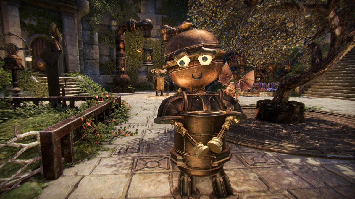 kitsunDark's tweet photo. #ESO #ESOFam #ElderScrollsOnline #ESOhousing
Collab build with Arrehova in my Moon-Sugar Meadow on PC-EU (@ kitsun.dark).
"Clockwork Zoo" ⚙️🐻 https://t.co/EGOkqpEesF