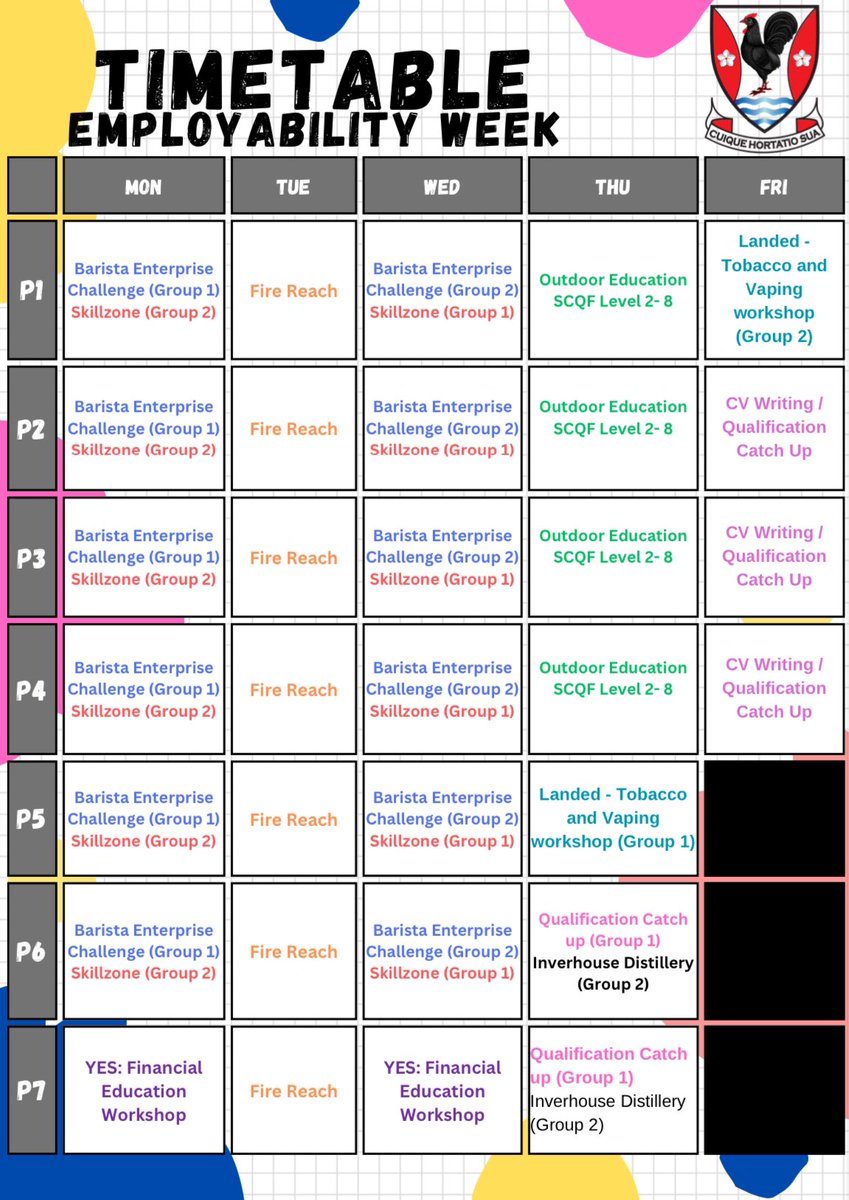 CaldervaleDYW (@caldervaledyw) on Twitter photo Next week (28th April - 2nd May) is the start of an exciting ✨Employability Week✨ targeting skills and development for our young people not on study leave.
Those involved have been invited to join us and we can’t wait to see you all next week! 😍🤩🙌🏻
<a href="/CaldervaleHigh/">Caldervale High</a>
<a href="/DYWLED/">DYW Lanarkshire & East Dunbartonshire</a> Next week (28th April - 2nd May) is the start of an exciting ✨Employability Week✨ targeting skills and development for our young people not on study leave.
Those involved have been invited to join us and we can’t wait to see you all next week! 😍🤩🙌🏻
<a href="/CaldervaleHigh/">Caldervale High</a>
<a href="/DYWLED/">DYW Lanarkshire & East Dunbartonshire</a>