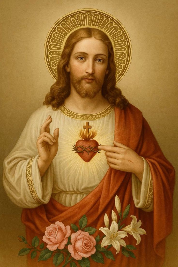 Vendredi, jour du Sacré-Cœur ❤️