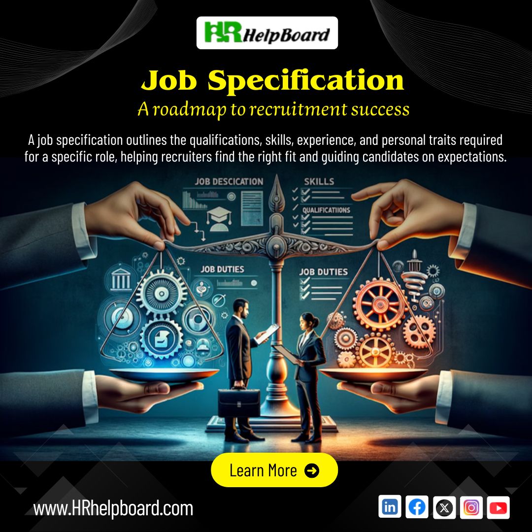 HRhelpboard's tweet photo. A job specification outlines the qualifications, skills, experience, and attributes required for a role, detailing the responsibilities and expectations for the position within the organization.

https://t.co/Txh0XgNvNZ
 
 #jobspec #jobspecification #jobspecificationdefinition https://t.co/dMubXfbUsy