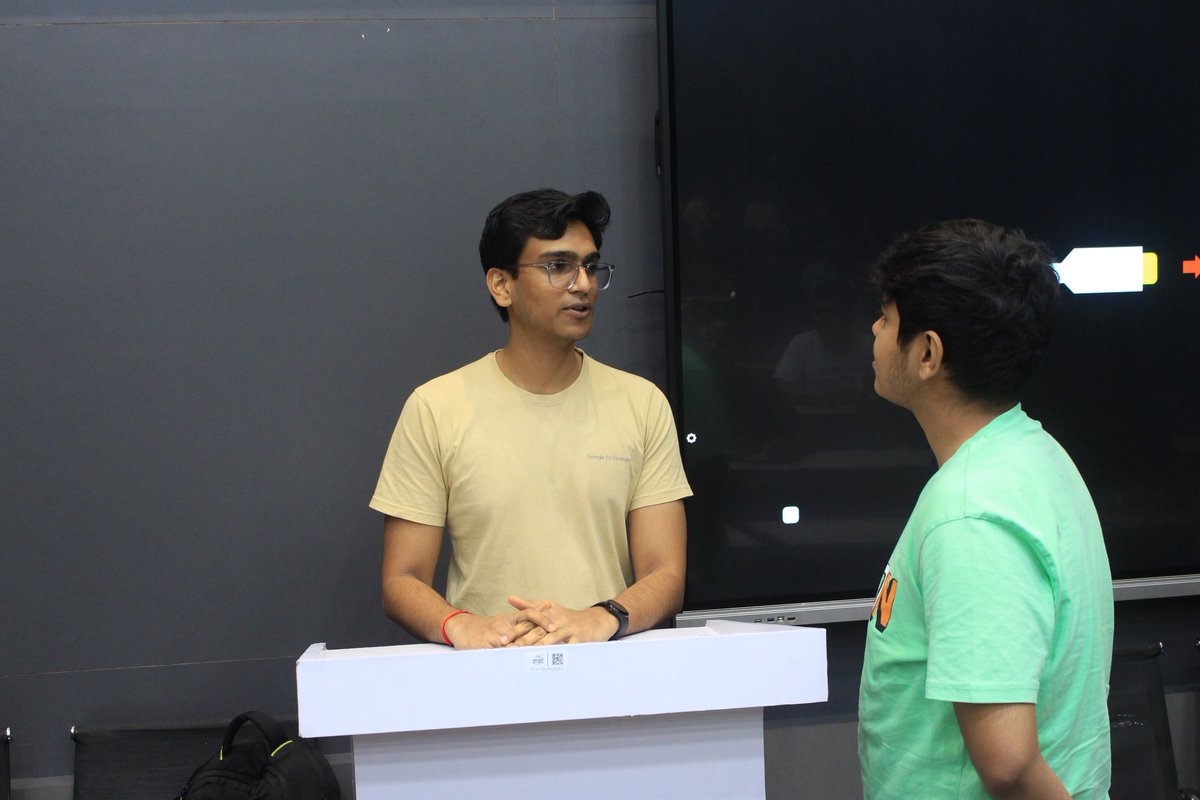 Shreyas Patil 🇮🇳 (@imshreyaspatil) on Twitter photo Had a great time conducting a workshop at <a href="/GDGoCPune/">GDGoC WoW x GDGoC Pune</a> WoW 2025 on "Powering Android Apps with GenAI" 🤖📱. Really enjoyed sharing my thoughts and having good conversations with the students.
Big shoutout to all the bright attendees and the team who made the event a success 👏. Had a great time conducting a workshop at <a href="/GDGoCPune/">GDGoC WoW x GDGoC Pune</a> WoW 2025 on "Powering Android Apps with GenAI" 🤖📱. Really enjoyed sharing my thoughts and having good conversations with the students.
Big shoutout to all the bright attendees and the team who made the event a success 👏.