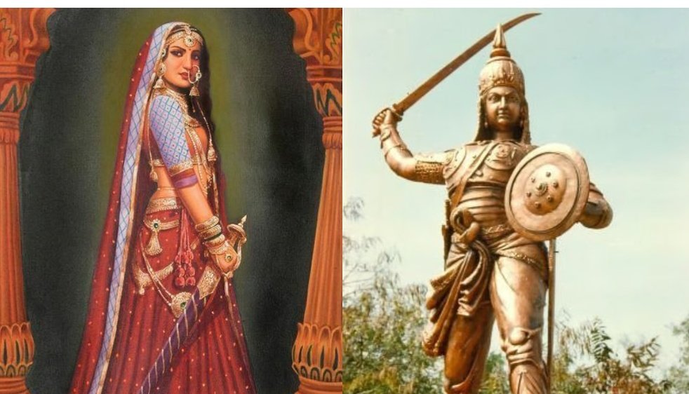 Rani Durgavati, the 16th-century warrior queen of Gondwana, defeated the Mughals with just a small army.

Her brilliance in tactical warfare, guerrilla strategy, and leadership was so powerful that British historians compared her to Napoleon ⚔️

In the 1550s, she defended her