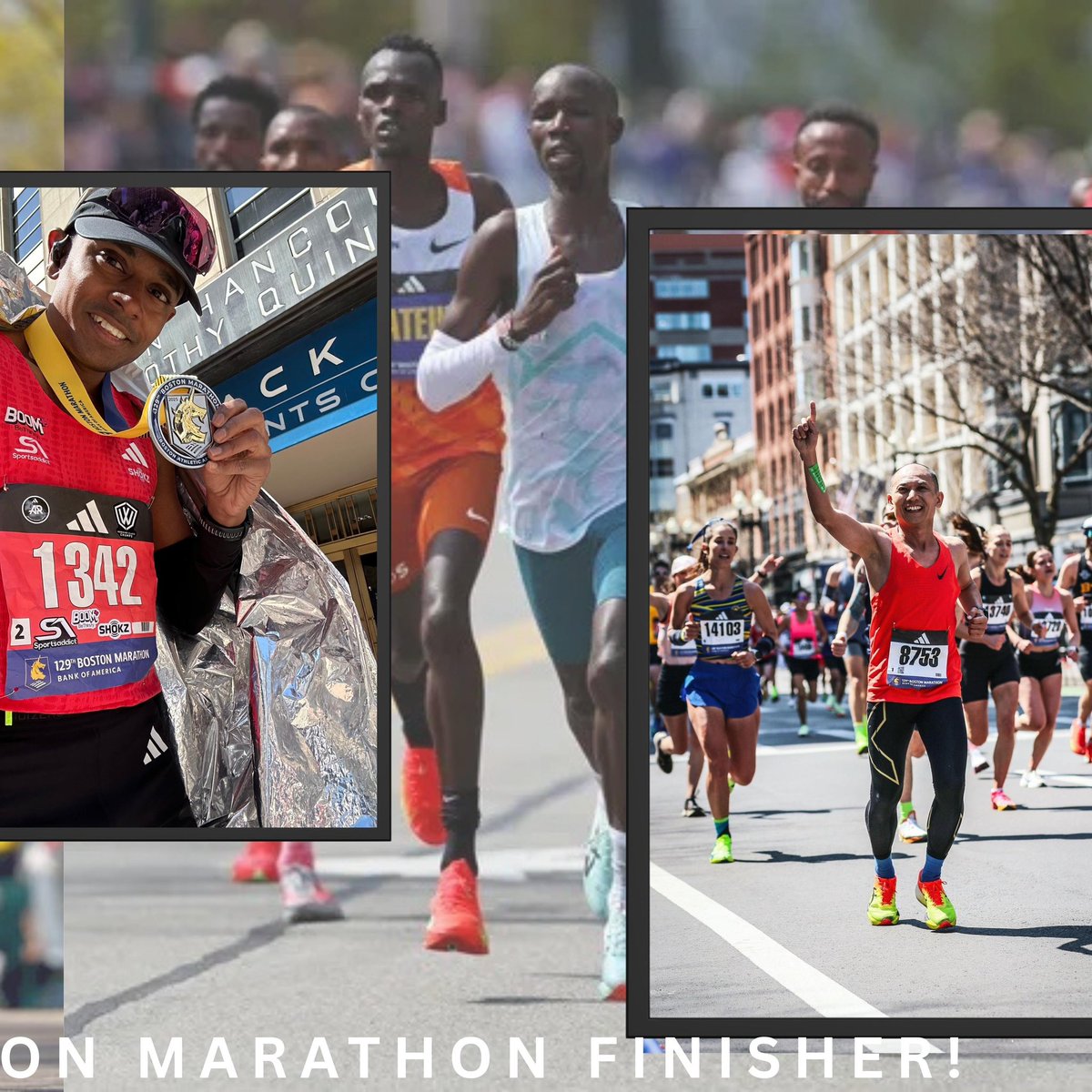 KyserunKrew's tweet photo. Boston Marathon 2025
21st April 2025

Boston conquered!
Huge congratulations to Azwan Bunjing (Awanrun) and Ismail Omar (Mael) for smashing the Boston Marathon 2025 with stellar times! You’ve both made us proud — from training grounds to global finish lines. https://t.co/hbBpSLGdq3