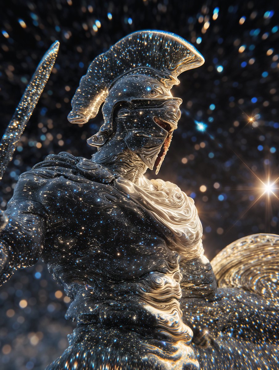 If we are all made of stardust, then perhaps the warrior within is not just a human construct, but the universe itself, eternally poised for transformation.