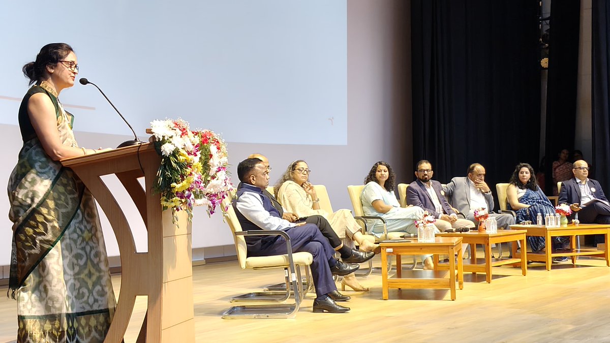symunescoconf's tweet photo. An inspiring beginning to the International Conference on TVET &amp; Skill Development hosted by Symbiosis Skills &amp; Professional University. The first few hours set the tone with thought provoking sessions, global perspectives and a shared vision to shape a skilled workforce. https://t.co/W91ye7TC7n