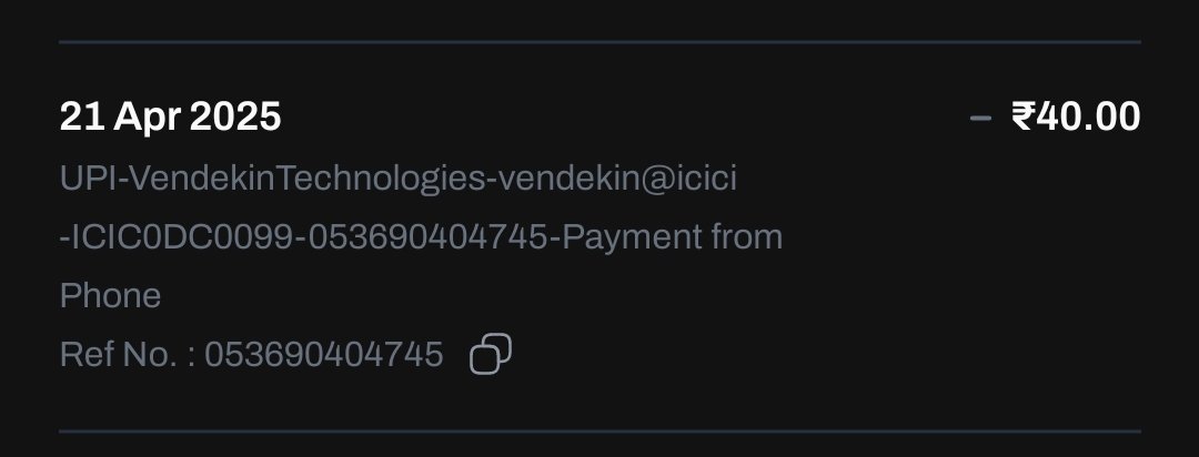 24_ravinder's tweet photo. Dear @VendekinTech can you please check screenshots and help me out. https://t.co/FjjtF4anqK