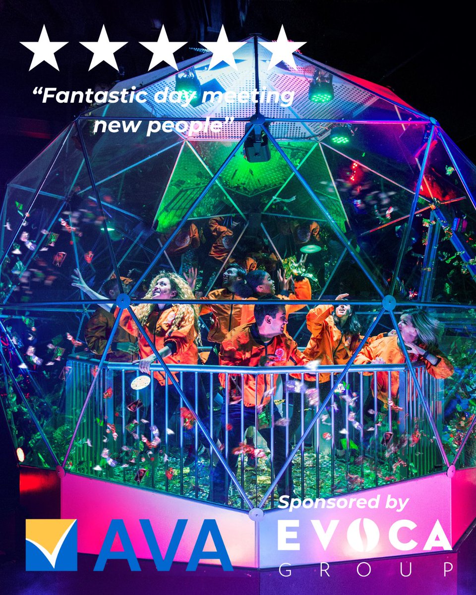 The AVA (@vendingava) on Twitter photo Last Chance! Only a Few Tickets Left for the AVA Crystal Maze Challenge
📩 To book, email: kennedy.warwick@the-ava.com before it’s too late!
Sponsored by EVOCA Group.
#ProudToBeAVA #CrystalMazeExperience #AVAEvents #Networking #Teamwork #VendingIndustry #ChallengeAccepted Last Chance! Only a Few Tickets Left for the AVA Crystal Maze Challenge
📩 To book, email: kennedy.warwick@the-ava.com before it’s too late!
Sponsored by EVOCA Group.
#ProudToBeAVA #CrystalMazeExperience #AVAEvents #Networking #Teamwork #VendingIndustry #ChallengeAccepted