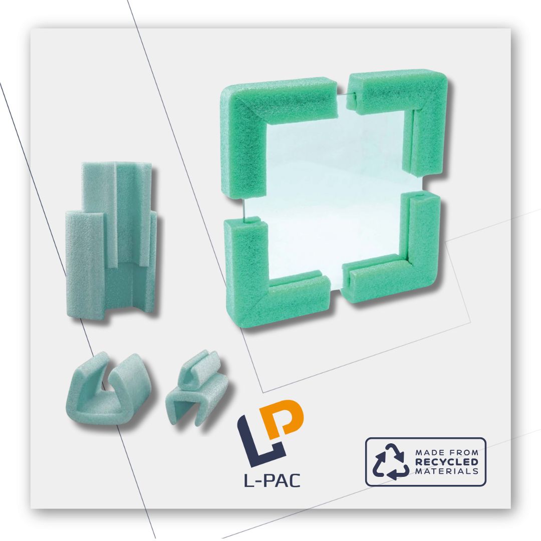 LPACpackaging's tweet image. Protect vulnerable edges in transit with our 100% recyclable foam profiles and foam corners, manufactured from 100% recycled content. (ow.ly/rQF850Vqits)

0191 375 0027 • l-pac.co.uk • 0151 363 5211  

#EcoFriendlyPackaging #Logistics #ProtectivePackaging