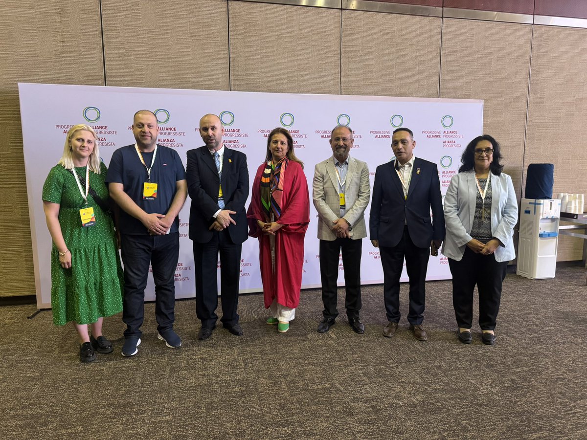 Proud to see the men of my country <a href="/dkhailany/">Dara Khailany</a> actively participating in the gender working group <a href="/PA_Solidarity/">Progressive Alliance</a> at #BharatSummit2025