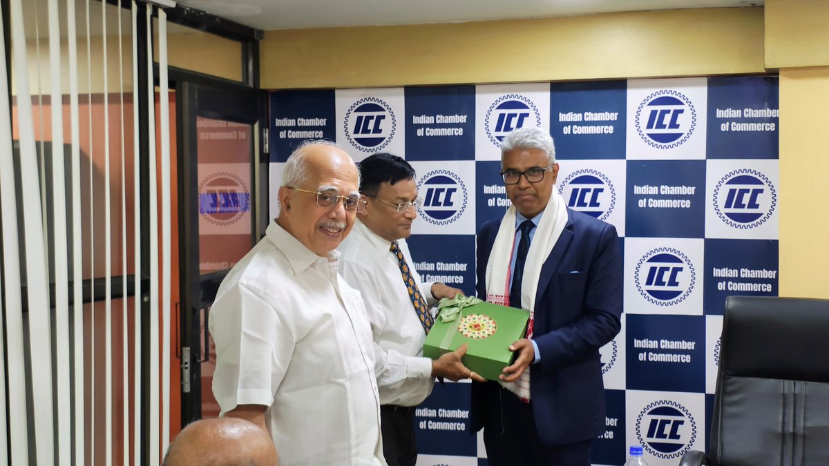 High Commissioner Mr. Manish delivered the keynote address during an Exclusive Interactive Session with distinguished members and partners of the Indian Chamber of Commerce – North East Region (NER), held in #Guwahati, #Assam on 24 April 2025.

In his address, the