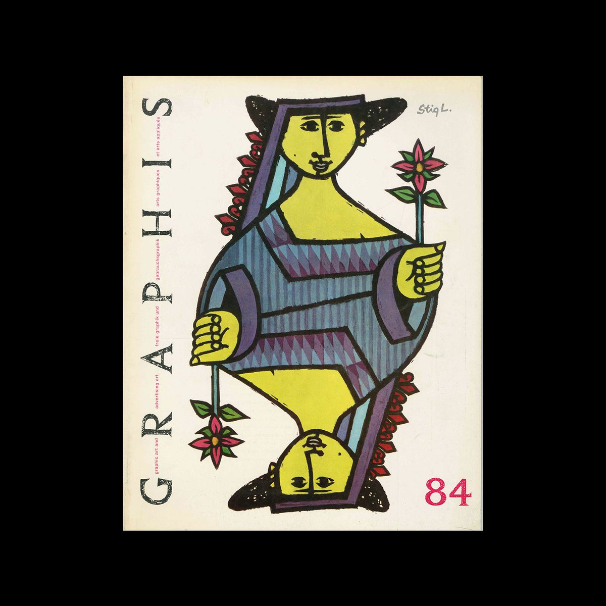 DesignReviewed's tweet image. Graphis 84, 1959. Cover design by Stig Lindberg. #StigLindberg #graphis
designreviewed.com/artefacts/grap…