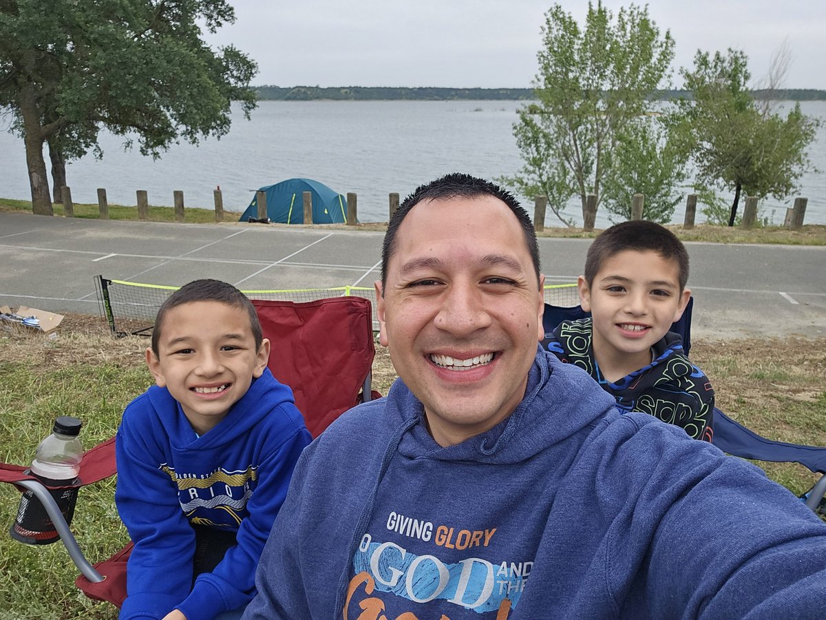 I'm loving this time with my boys at the annual <a href="/cvbcmanteca/">Central Valley Baptist Church</a> Men and Boys' Campout!

Thank you, <a href="/becker_steven13/">Steven Becker</a>, for the first message tonight! It was on point!

I'm looking forward to a great, full day tomorrow!