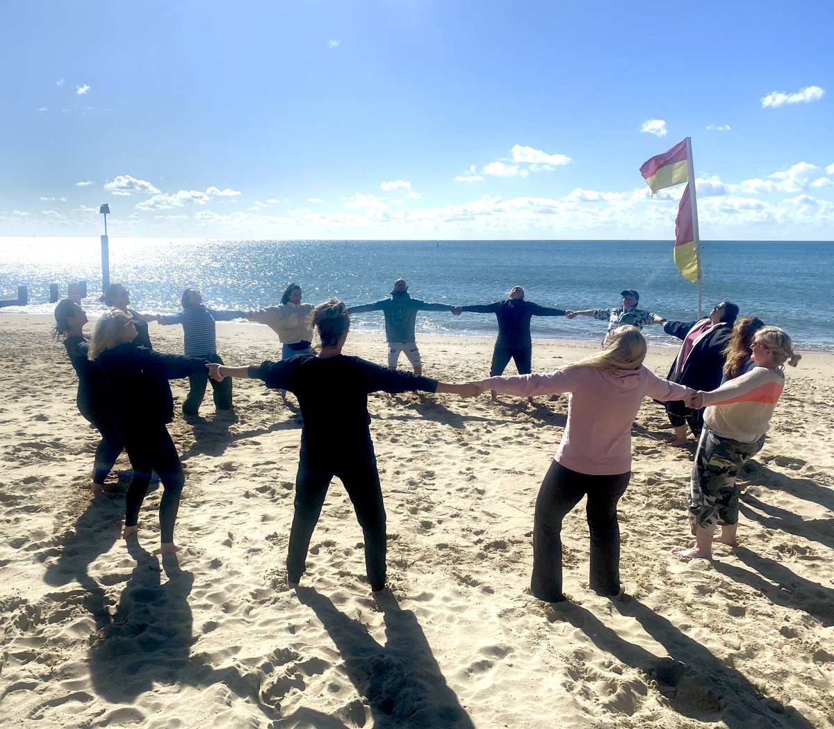 DorsetComFnd's tweet photo. Wild and Free Therapy is using funding from our Community Wellbeing and Mental Health Fund to run a Carers' Blue Space Therapy programme. It aids unpaid carers  focus on emotional and physical health through sea and beach activities. Find out more here: ⬇️
https://t.co/fALgCoZf3o https://t.co/Y0BufQVqQj