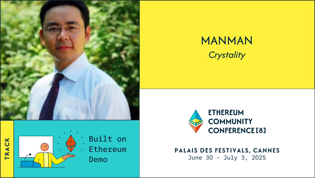 EthCC - Ethereum Community Conference tweet media