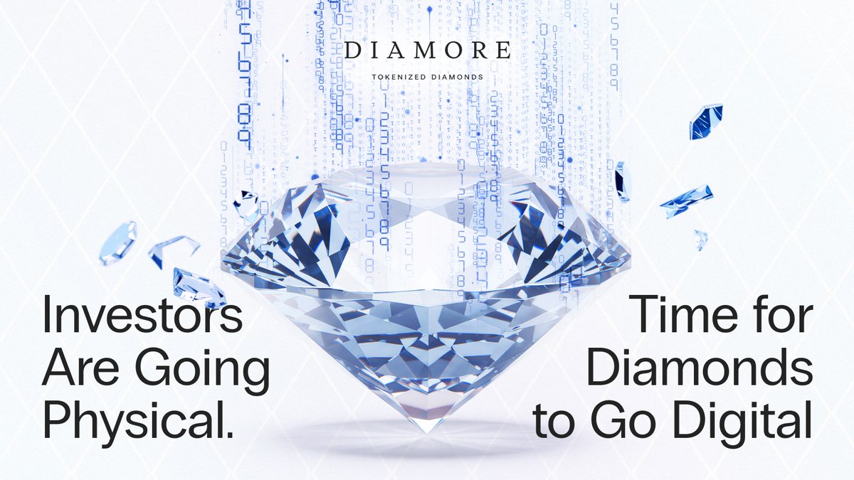 The Global Blockchain Congress (@agoragbc) on Twitter photo Meet our VC Connect Title Sponsor, <a href="/diamore_diamond/">Diamore.co 💎</a>:
Got idle diamonds? Don’t sell — earn.
Diamore helps HNWIs, family offices, and diamond professionals unlock 5%+ annual returns from luxury assets without giving up ownership.
- Backed by UBS
- Insured vaults in UAE and Meet our VC Connect Title Sponsor, <a href="/diamore_diamond/">Diamore.co 💎</a>:
Got idle diamonds? Don’t sell — earn.
Diamore helps HNWIs, family offices, and diamond professionals unlock 5%+ annual returns from luxury assets without giving up ownership.
- Backed by UBS
- Insured vaults in UAE and