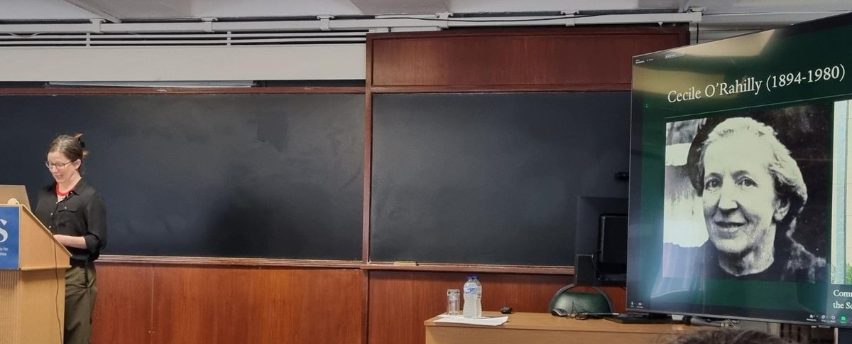 David Stifter 🍵📄🦊 (@chronhib) on Twitter photo Last evening, Dr Chantal Kobel <a href="/ChantalKobel/">Chantal Kobel</a> (<a href="/EarlyIrishMU/">Early Irish Maynooth</a> <a href="/CelticStudiesMU/">School of Celtic Studies MU</a> <a href="/MaynoothUni/">Maynooth University</a>) gave a captivating talk in the <a href="/SCSLibrary/">DIAS_SCS Library</a> lecture series 2025 about how she re-discovered the manuscript of Cecile O’Rahilly’s study of Táin Bó Cúailnge, which had been lost for 44 years. Last evening, Dr Chantal Kobel <a href="/ChantalKobel/">Chantal Kobel</a> (<a href="/EarlyIrishMU/">Early Irish Maynooth</a> <a href="/CelticStudiesMU/">School of Celtic Studies MU</a> <a href="/MaynoothUni/">Maynooth University</a>) gave a captivating talk in the <a href="/SCSLibrary/">DIAS_SCS Library</a> lecture series 2025 about how she re-discovered the manuscript of Cecile O’Rahilly’s study of Táin Bó Cúailnge, which had been lost for 44 years.