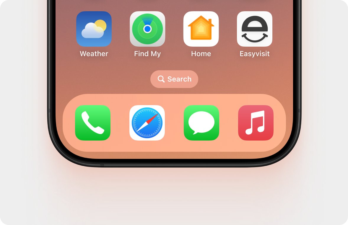 Okay that's it. We're redesigning Easyvisit app.