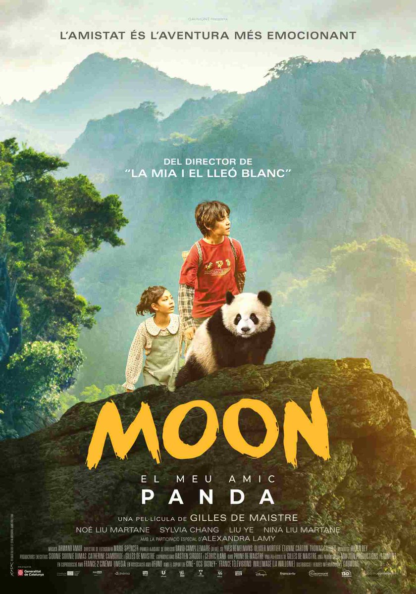 audiovisual_cat's tweet photo. 🎦 'MOON, EL MEU AMIC PANDA'

📣 Avui, estrena en català

A les muntanyes de Sichuan, en Tian 👦 coneix en Moon, un panda 🐼 que esdevindrà un company inseparable i que li canviarà la vida per sempre

🔍 Consulta la cartellera de Cinema en català

https://t.co/G9Qes9QeqU https://t.co/mYH8StMdnQ