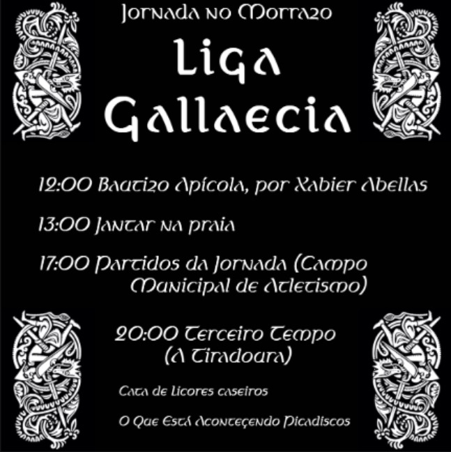 Todo listo para a última jornada da liga!! Vemo-nos o sábado no Morraço