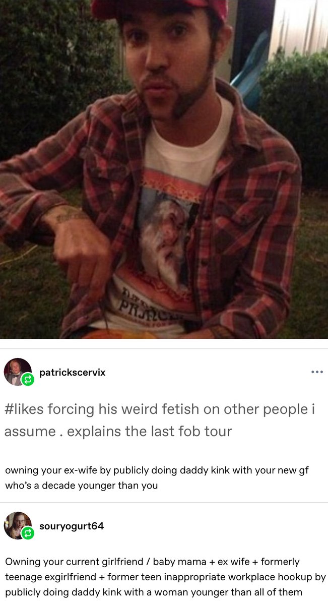 gohandayo334's tweet image. This girl continues to be the most based person in the fob fandom
