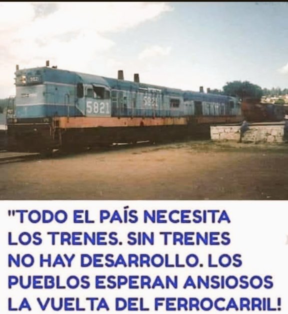 Te animas a compartir por la vuelta del tren 👇