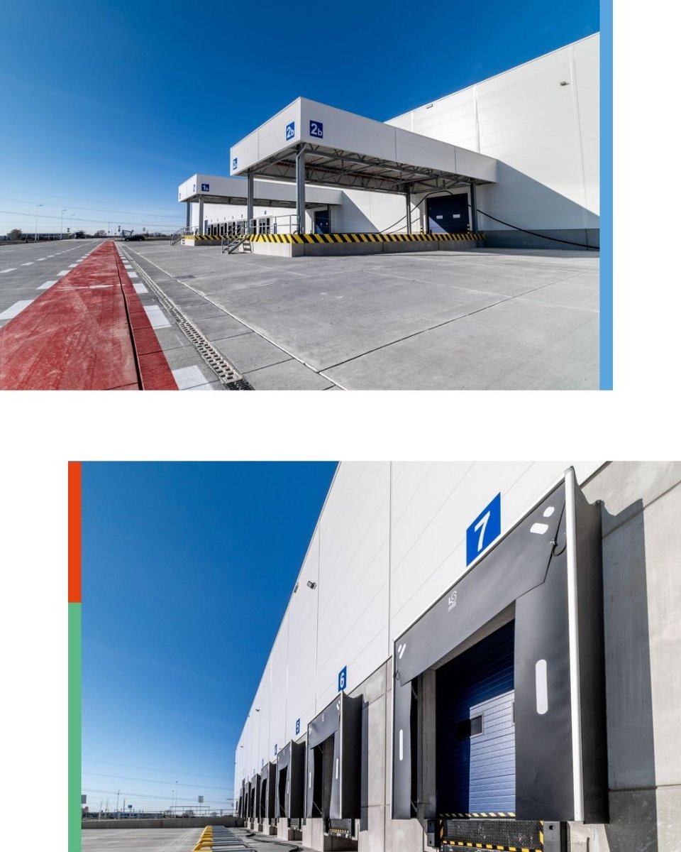 HSFSystem's tweet photo. HSF System SK, súčasť #PurposiaGroup, dokončil logistickú halu v Panattoni Park Bratislava North II. Projekt spĺňa BREEAM „Excellent“, ponúka 23 455 m² a moderné logistické riešenia. Developerom projektu je spoločnosť Panattoni, investorom  skupina Accolade. #Panattoni https://t.co/GdoL8Fbpph