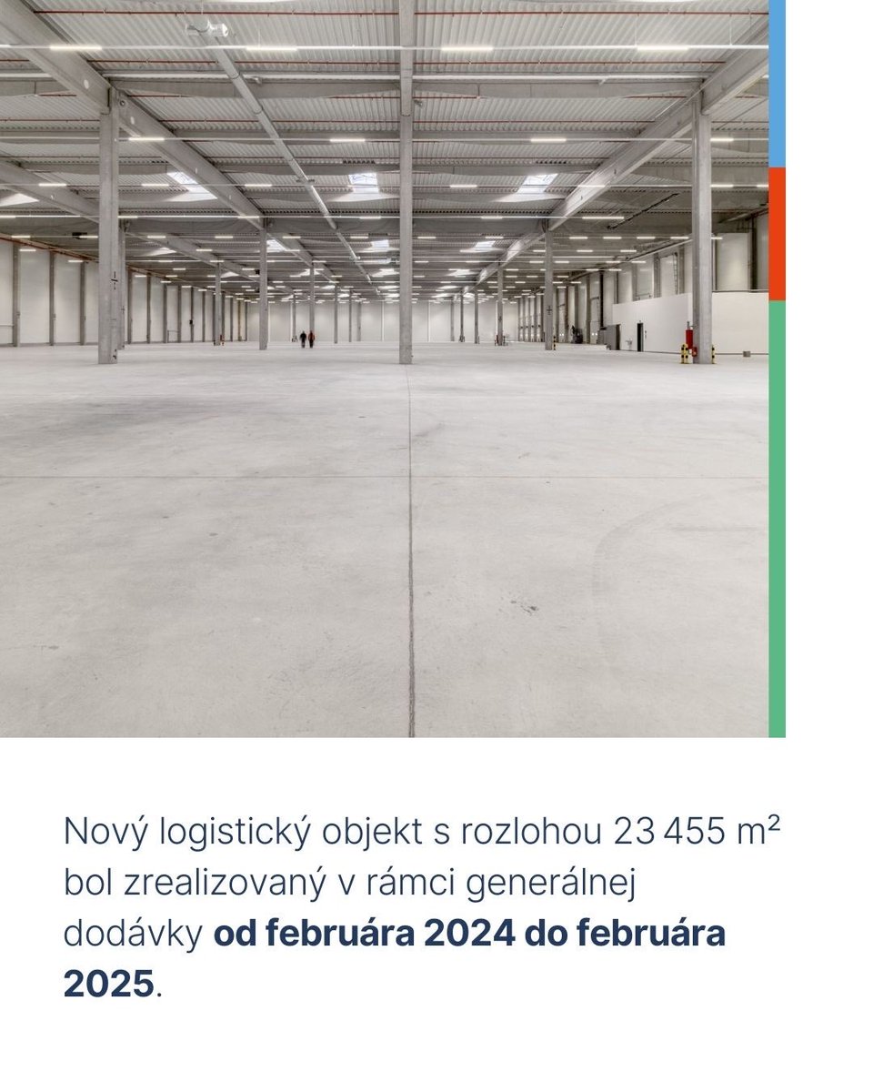 HSFSystem's tweet photo. HSF System SK, súčasť #PurposiaGroup, dokončil logistickú halu v Panattoni Park Bratislava North II. Projekt spĺňa BREEAM „Excellent“, ponúka 23 455 m² a moderné logistické riešenia. Developerom projektu je spoločnosť Panattoni, investorom  skupina Accolade. #Panattoni https://t.co/GdoL8Fbpph