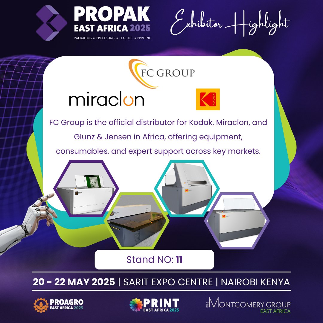 PropakEA's tweet photo. Leading the Way in Offset and Packaging Solutions.
 
We’re proud to spotlight @FCExports a confirmed exhibitor at Propak East Africa 2025, taking place from 20–22 May in Nairobi.
 
 Visit their website https://t.co/QcYVnN4YOk
 
#PropakEA25 #PropakEastAfrica https://t.co/QC62NotFre