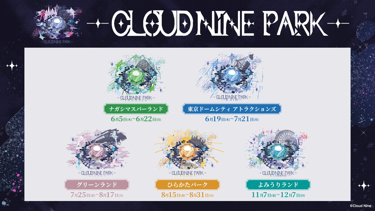 Cloud Nine アプリ会員限定 歌みたコラボ缶バッジ 弱酸性　23点 梟note / 弱酸性 on X
