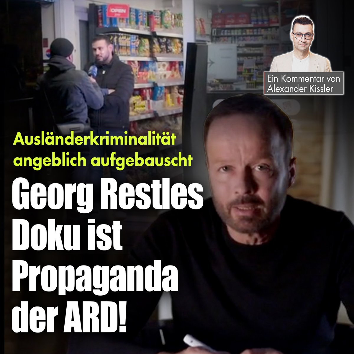 „Restle &amp; Co führen Rückzugsgefechte. Die alte Garde schart noch einmal die letzten Getreuen um sich. Sie blasen ein letztes korrektes Halali und reiten in den Sonnenuntergang der Irrelevanz“, kommentiert <a href="/DrKissler/">Alexander Kissler</a>.

nius.de/kissler-kompak…