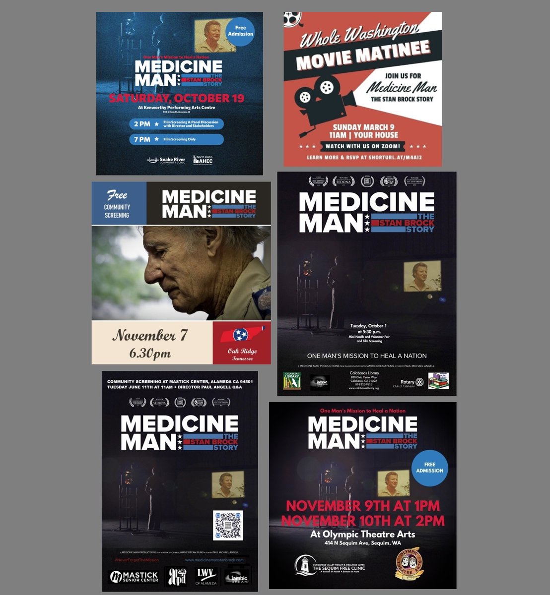 Medicine Man Community Screenings tweet media