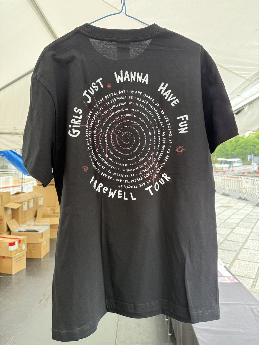 シンディ・ローパー Farewell Tour Tシャツ XL Cyndi Lauper Tour - Etsy Canada