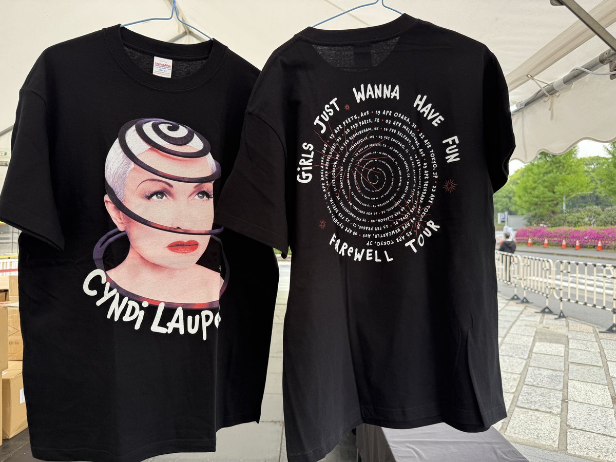 シンディ・ローパー Farewell Tour Tシャツ XL Cyndi Lauper Tour - Etsy Canada