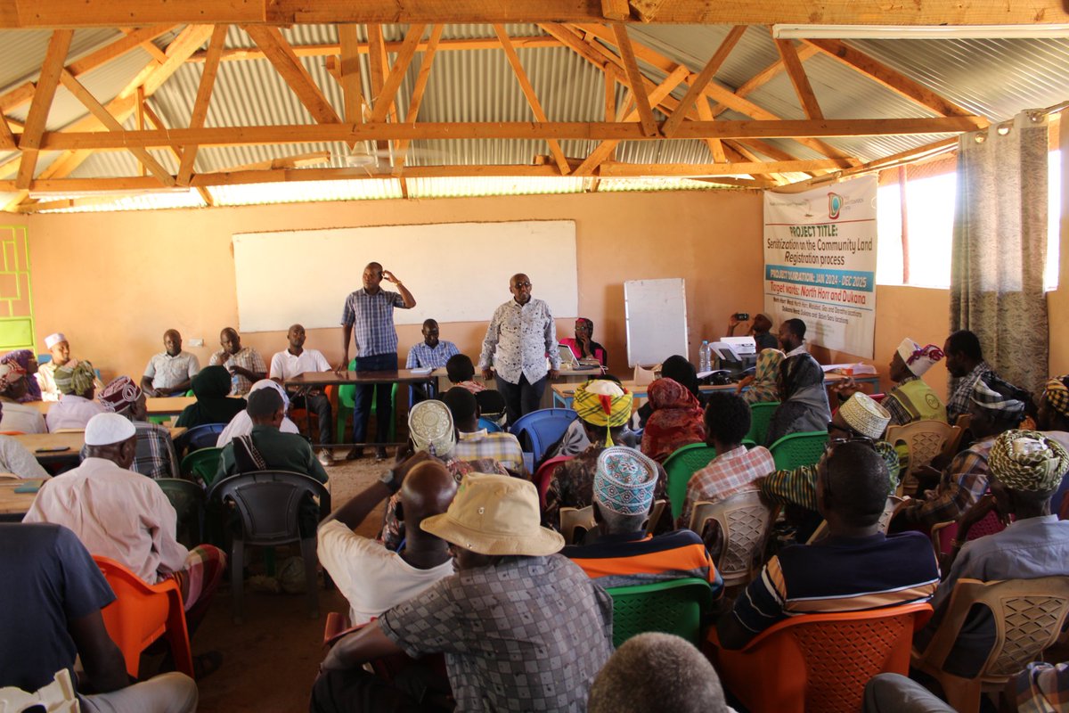 PISP1996's tweet photo. Community land registration and sensitization meeting held at North Horr Marsabit county,whereby an interim committee were selected to coordinate the registration process 
#The Christensen Fund 
#Community land right https://t.co/g10fK2yQlD