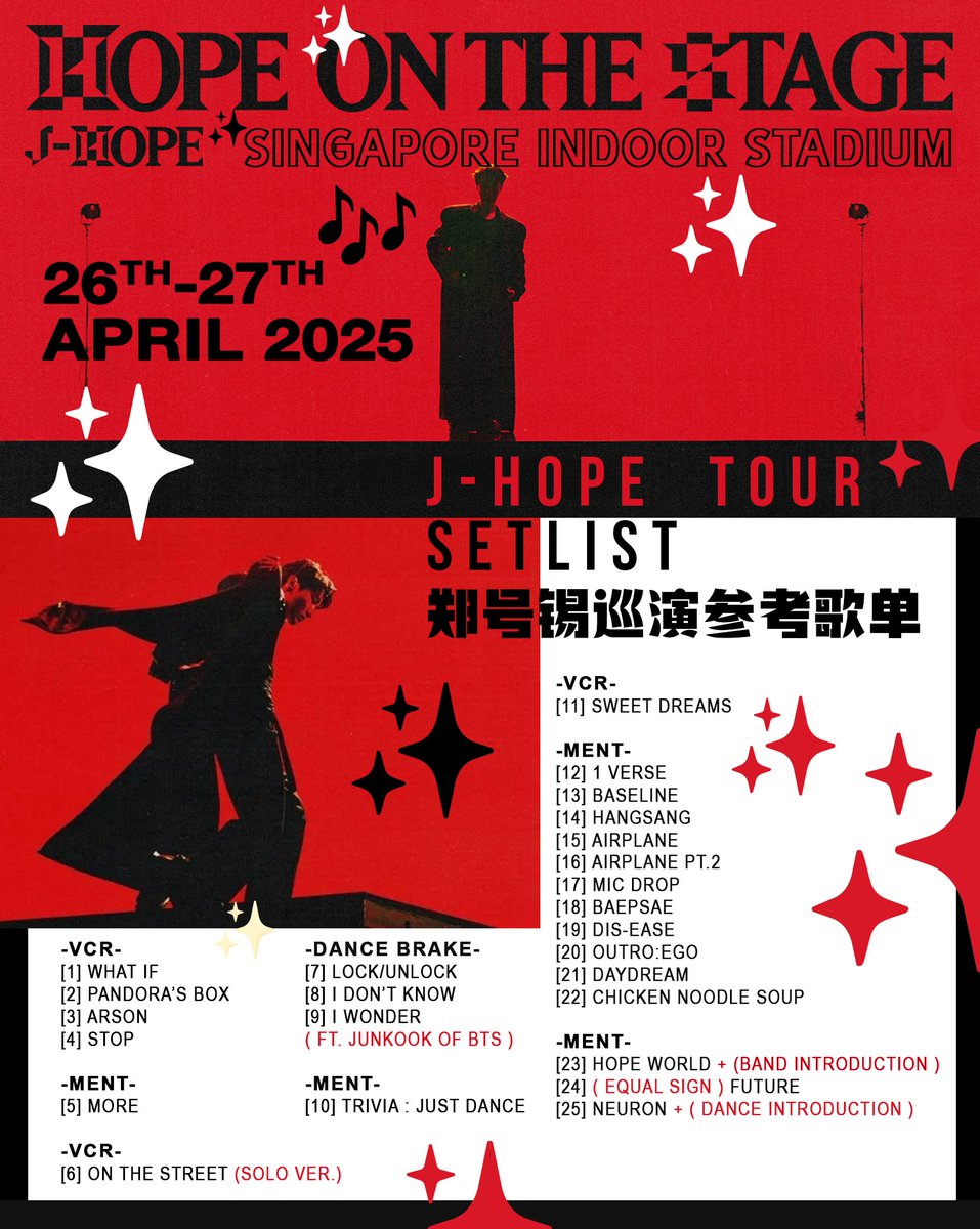 HITTeamSG's tweet photo. 𝐖𝐡𝐚𝐭 𝐈𝐟... this night becomes one for the books? With 𝐀𝐫𝐬𝐨𝐧-level energy &amp; 𝐃𝐚𝐲𝐝𝐫𝐞𝐚𝐦-y moments, J-Hope will have you hooked from the first 𝐁𝐚𝐬𝐞 𝐋𝐢𝐧𝐞. HopeOnTheStage will leave you saying, "𝐈 𝐃𝐨𝐧'𝐭 𝐊𝐧𝐨𝐰 how to recover from this!"

#HOPEONTHESTAGE https://t.co/z6lZBAqy6H