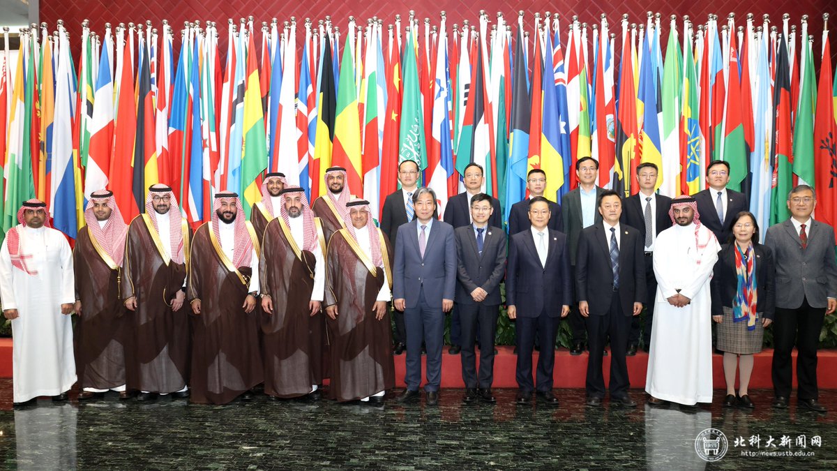 University of Science and Technology Beijing (@ustb1952) on Twitter photo 🇨🇳🤝🇸🇦 USTB VP LYU Zhaoping at the China-Saudi Education Forum:
🚀 Chinese Language Hub: Digital platforms & teacher for Saudi learners
🎓 Saudi Talent Pipeline: Scholarships + STEM programs at USTB
❤️ Cultural Fusion: Cultural festivals and youth innovation camps 🇨🇳🤝🇸🇦 USTB VP LYU Zhaoping at the China-Saudi Education Forum:
🚀 Chinese Language Hub: Digital platforms & teacher for Saudi learners
🎓 Saudi Talent Pipeline: Scholarships + STEM programs at USTB
❤️ Cultural Fusion: Cultural festivals and youth innovation camps