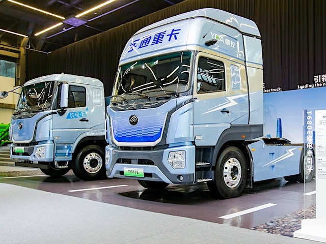 Chine : les camions électriques représentent désormais 10 % des ventes de poids lourds en 2024 -  trm24.fr/chine-les-cami…