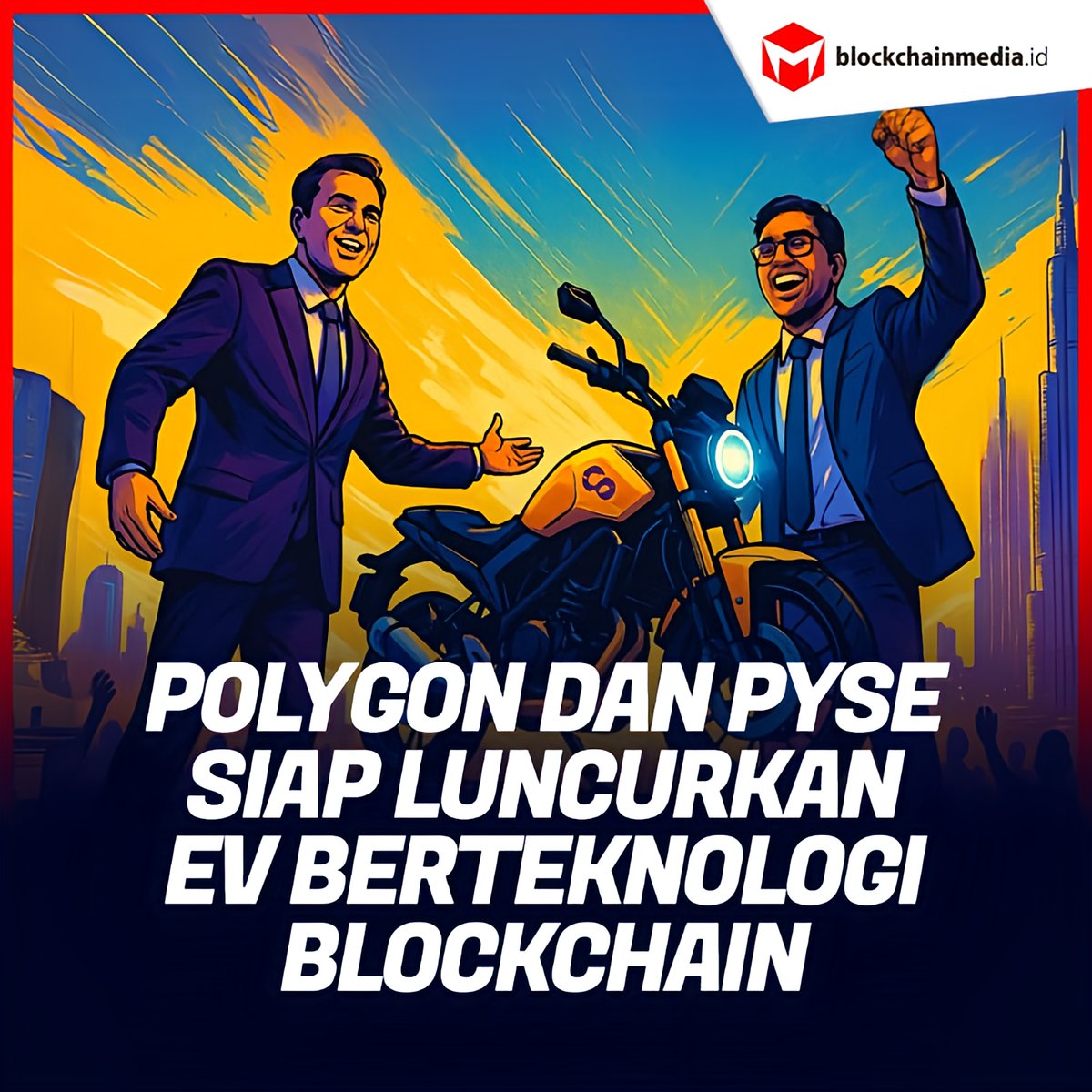 Vingika's tweet image. Polygon dan Pyse hadirkan kendaraan listrik berteknologi blockchain di Dubai, targetkan India, sambil hasilkan data dan token cuan bareng.

BACA SELENGKAPNYA: blockchainmedia.id/polygon-dan-py…

#polygon #Pyse #crypto #cryptonews #asetkripto #beritakripto