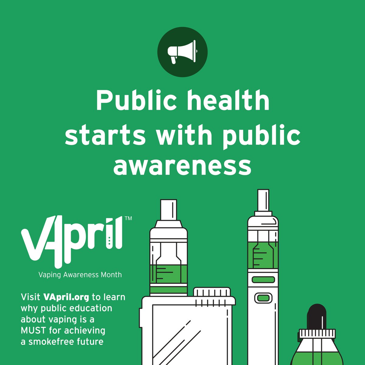 Public health starts with public awareness.
Smokers can’t make life-changing decisions without the right information – and too many are being misled.
This #VApril, let’s change that together.
Share the facts. Support the switch. Save lives.
🔗 VApril.org