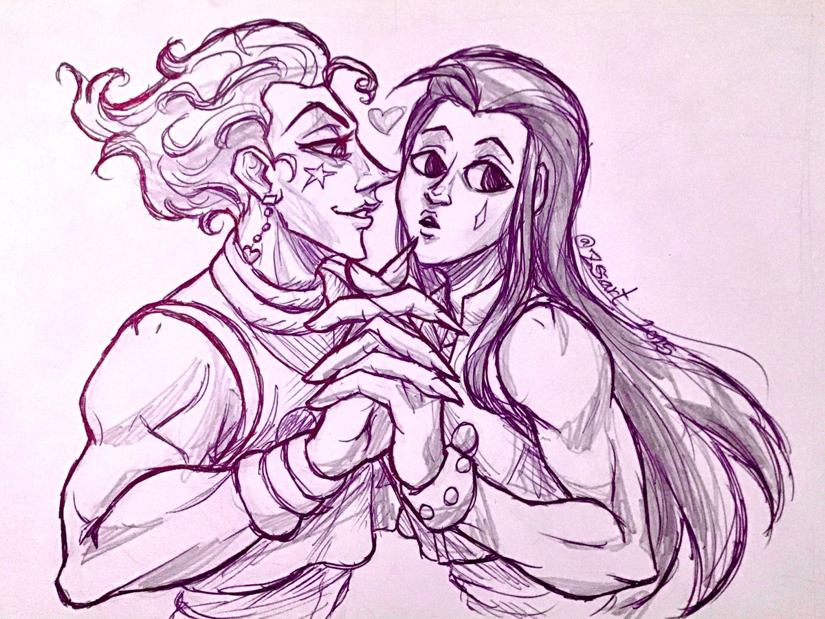 Mx_Shaine's tweet photo. #hxh #hisoillu #ヒソイル 🃏📍 
✏️ @Zelig_Shaine https://t.co/Qk4fL0yZIy