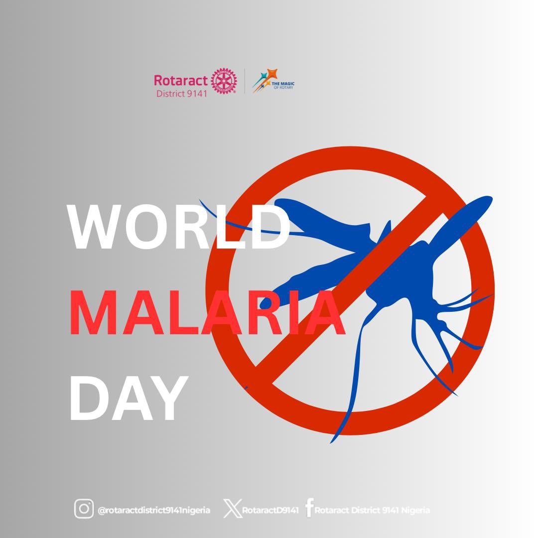 Today is #WorldMalariaDay.
Rotaract District 9141 says NO to malaria!
Together, let’s raise awareness, promote prevention, and save lives.
#EndMalaria #Rotaract9141 #TheMagicOfRotary