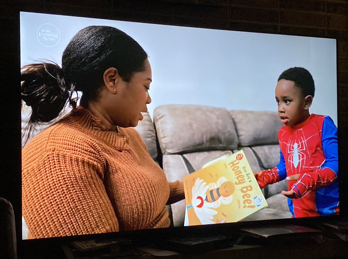Laurie Ann Thompson-PROTECT TRANS KIDS 🏳️⚧️ (@lauriethompson) on Twitter photo Oh my gosh, You Are a Honey Bee! was on CBS Evening News tonight! The story was about something completely unrelated, but look at that adorable kiddo asking mom to read our book. Imagine my surprise!!! 😃 cbsnews.com/video/hospital… <a href="/penguinkids/">Penguin Kids</a> Oh my gosh, You Are a Honey Bee! was on CBS Evening News tonight! The story was about something completely unrelated, but look at that adorable kiddo asking mom to read our book. Imagine my surprise!!! 😃 cbsnews.com/video/hospital… <a href="/penguinkids/">Penguin Kids</a>