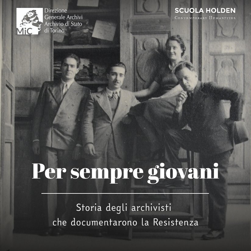 🎙️ascolta la puntata 0 del podcast 𝙋𝙚𝙧 𝙨𝙚𝙢𝙥𝙧𝙚 𝙜𝙞𝙤𝙫𝙖𝙣𝙞, ideato da Scuola Holden e Archivio di Stato di Torino per raccontare la storia degli archivisti che documentarono la #Resistenza open.spotify.com/show/0fe5Tosjr… #25Aprile #Liberazione #PodcastItalia 
 <a href="/MiC_Italia/">Ministero della Cultura</a>