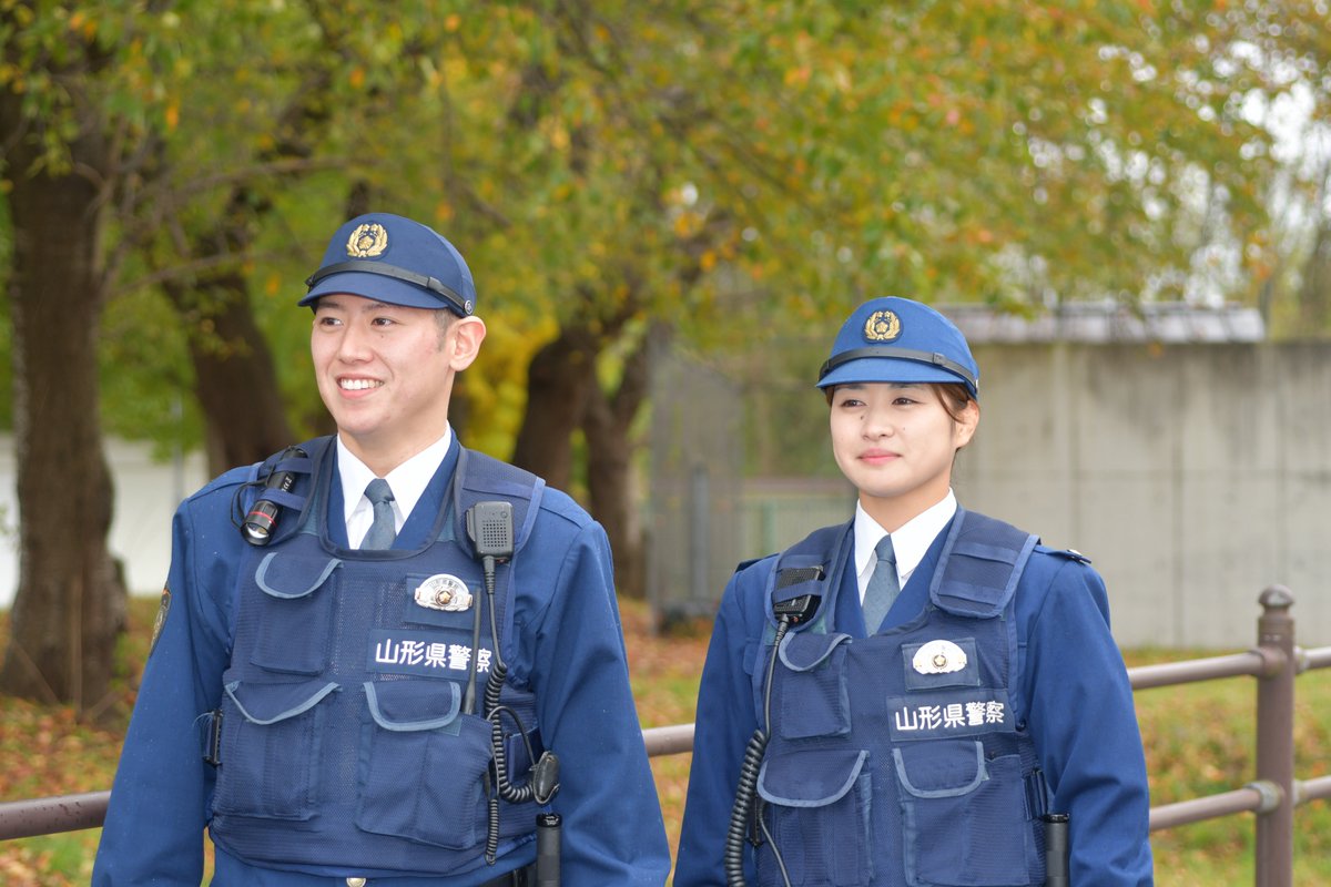 本日から山形県ホームページにて、警察官A・警察官B採用試験の令和7