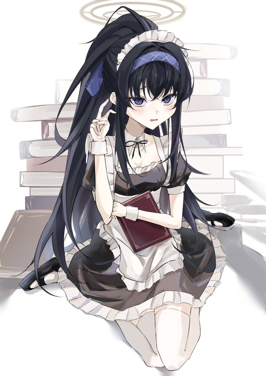 メイド服 古関ウイちゃん
#ブルアカ #古関ウイ