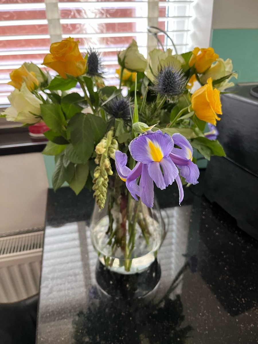 Stephaniekatie2's tweet photo. @marksandspencer bought these on the 19th April and they’ve not even lasted 5 days without having to get rid of a couple of stems. https://t.co/dVghbymn9M